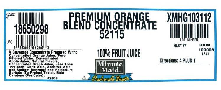 Minute Maid Orchard's Best Orange Juice (2.5 gal)