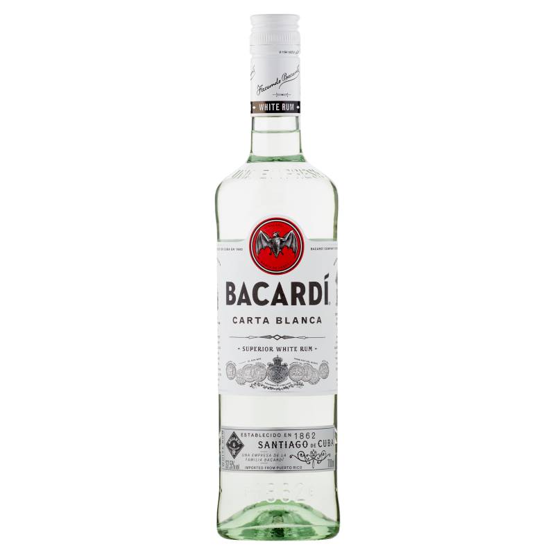 Bacardi White Rum 70cl