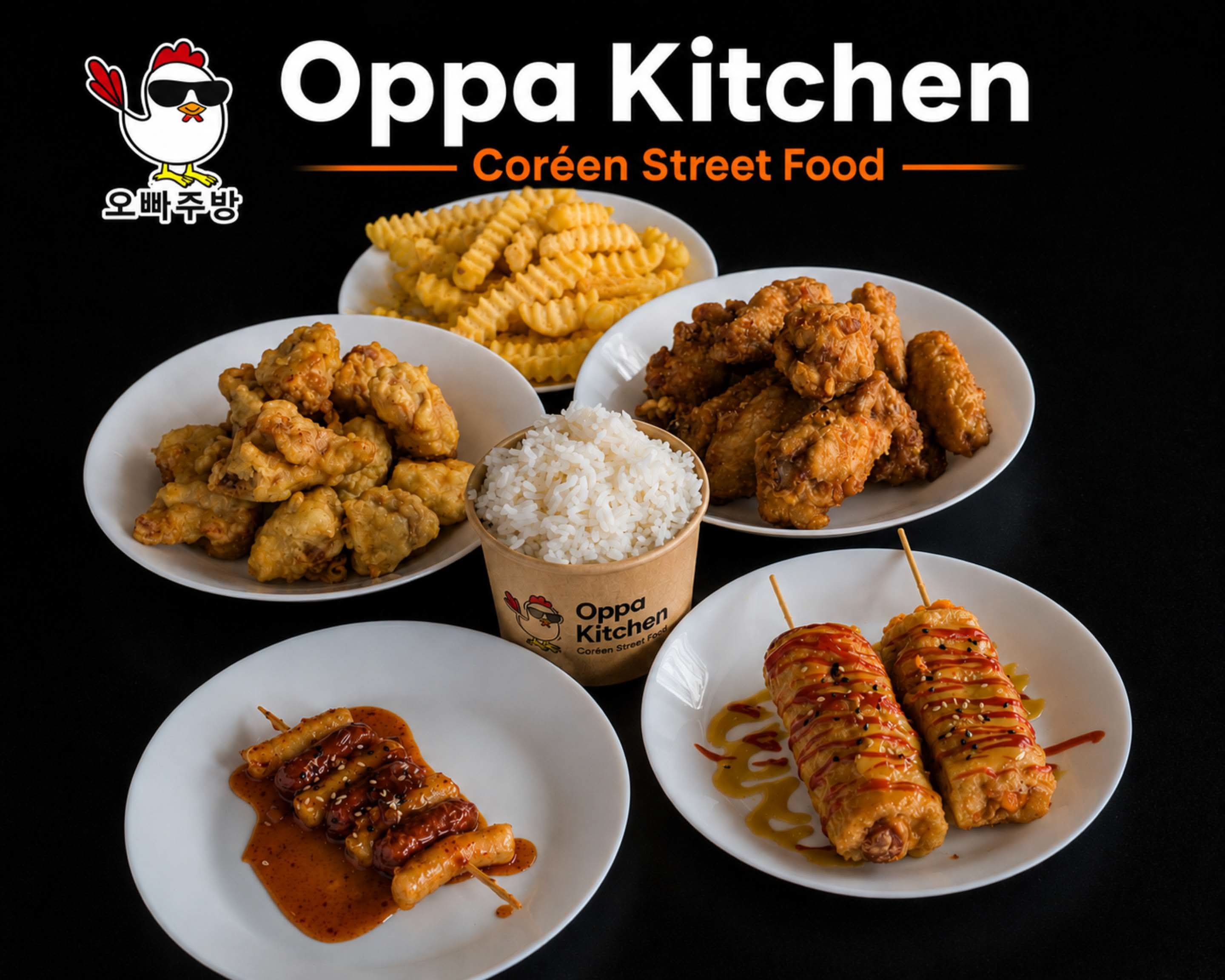 Oppa Kitchen Menu 🇰🇷🍗OPPA KITCHEN 오빠주방 - street food coréenne🍗🇰🇷 Menu Delivery Online ...