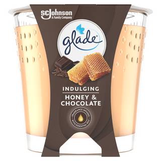 Glade Candle Honey & Chocolate Air Freshener 129G