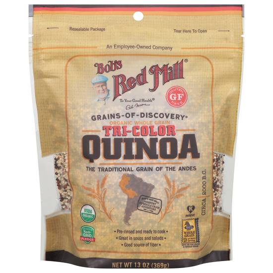 Bob's Red Mill Organic Whole Grain Tri-Color Quinoa