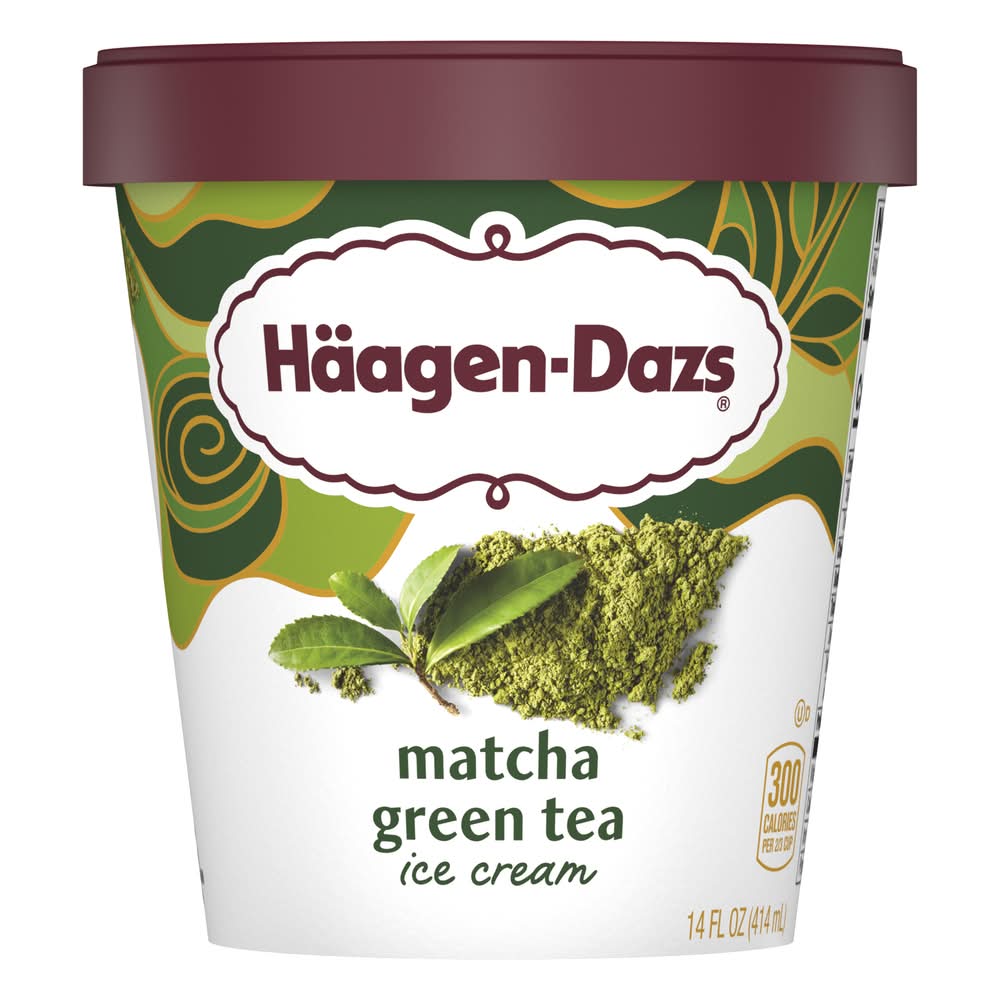 Häagen-Dazs Ice Cream, Matcha Green Tea (14 fl oz)