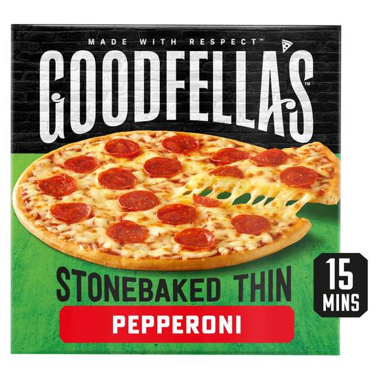 SAVE £1.55 Goodfella's Stonebaked Thin Pepperoni Pizza 340g
