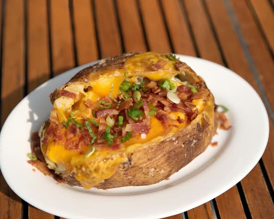 Loaded Giant Baked Potato