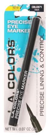 L.A. Colors® Precise Eye Marker - Black Liquid Eyeliner