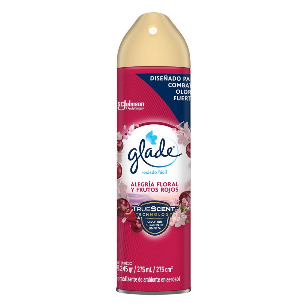 Glade aromatizante alegría floral y frutos rojos