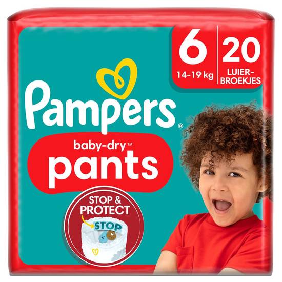 Pampers Baby-Dry Pants Taille 6, 20 Couches-Culottes