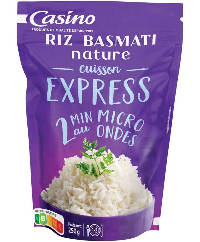 Casino Riz basmati - Nature - Doypack - 250g