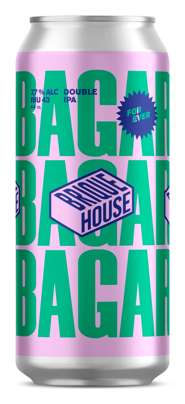 Brique House - Bière la bagarre double ipa (440ml)