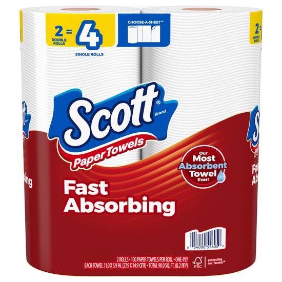 Scott Fast Absorbing Paper Towels