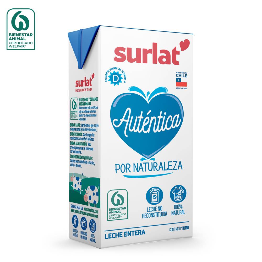 Surlat · Leche entera natural (1 L)