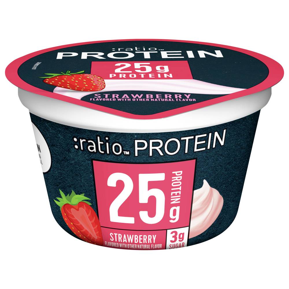 Ratio Protein Strawberry Dairy Snack