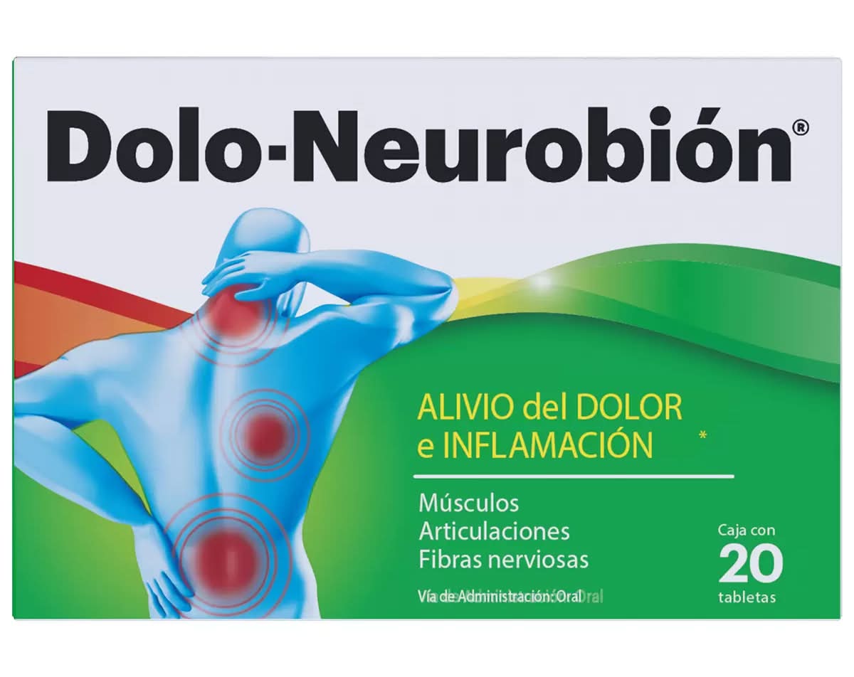 Dolo-Neurobión · Medicamento para el dolor e inflamación (20 un)