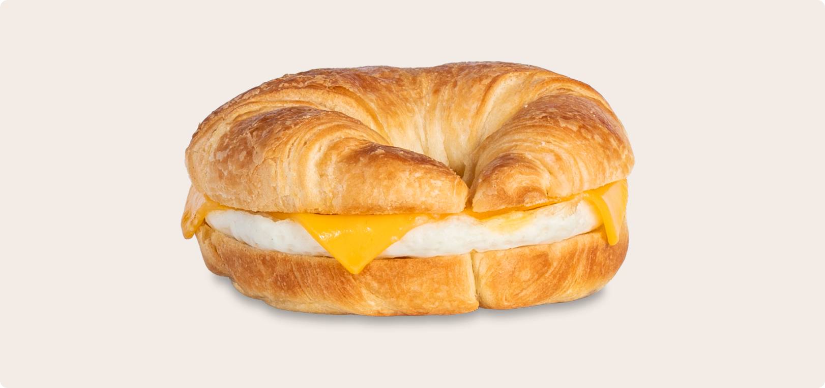 Egg & Cheese on a Croissant