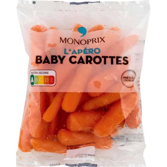 Monoprix Baby Carottes Le Sachet De 250 G