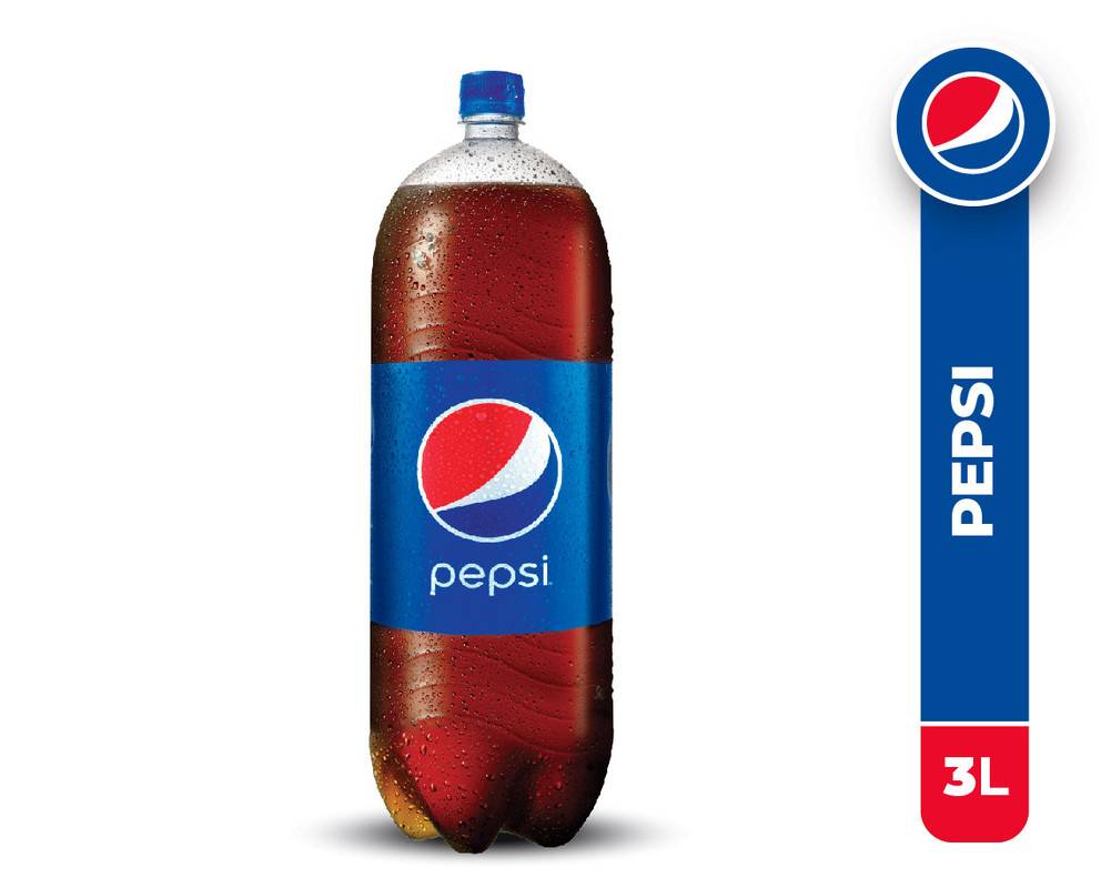 Bebida Gaseosa Pepsi Botella 3 l