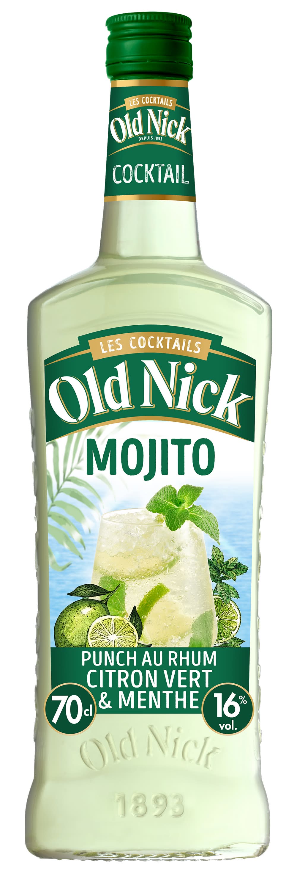 Old Nick - Cocktail mojito citron vert menthe (700ml)