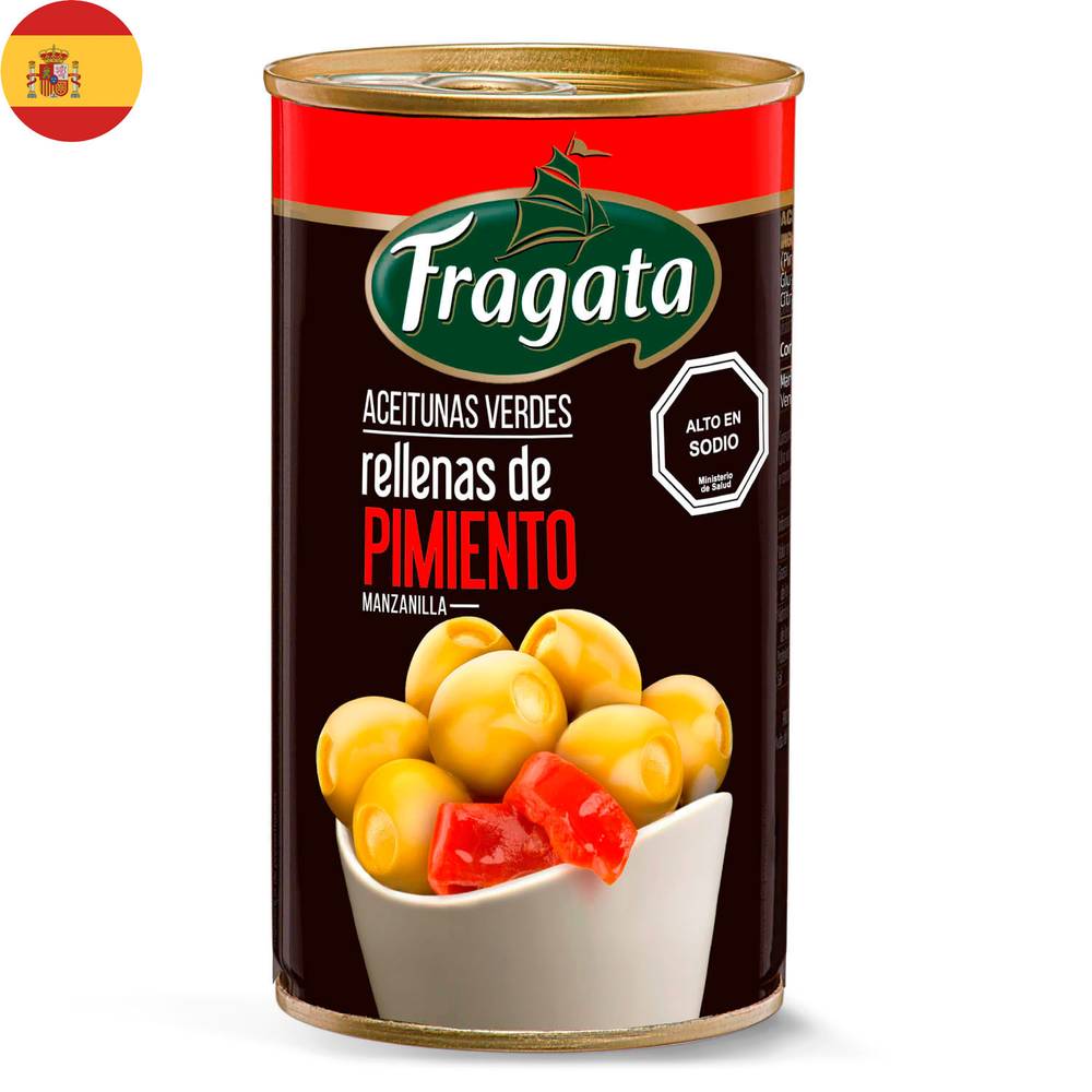 Fragata · Aceitunas verdes rellenas de pimiento (150 g)