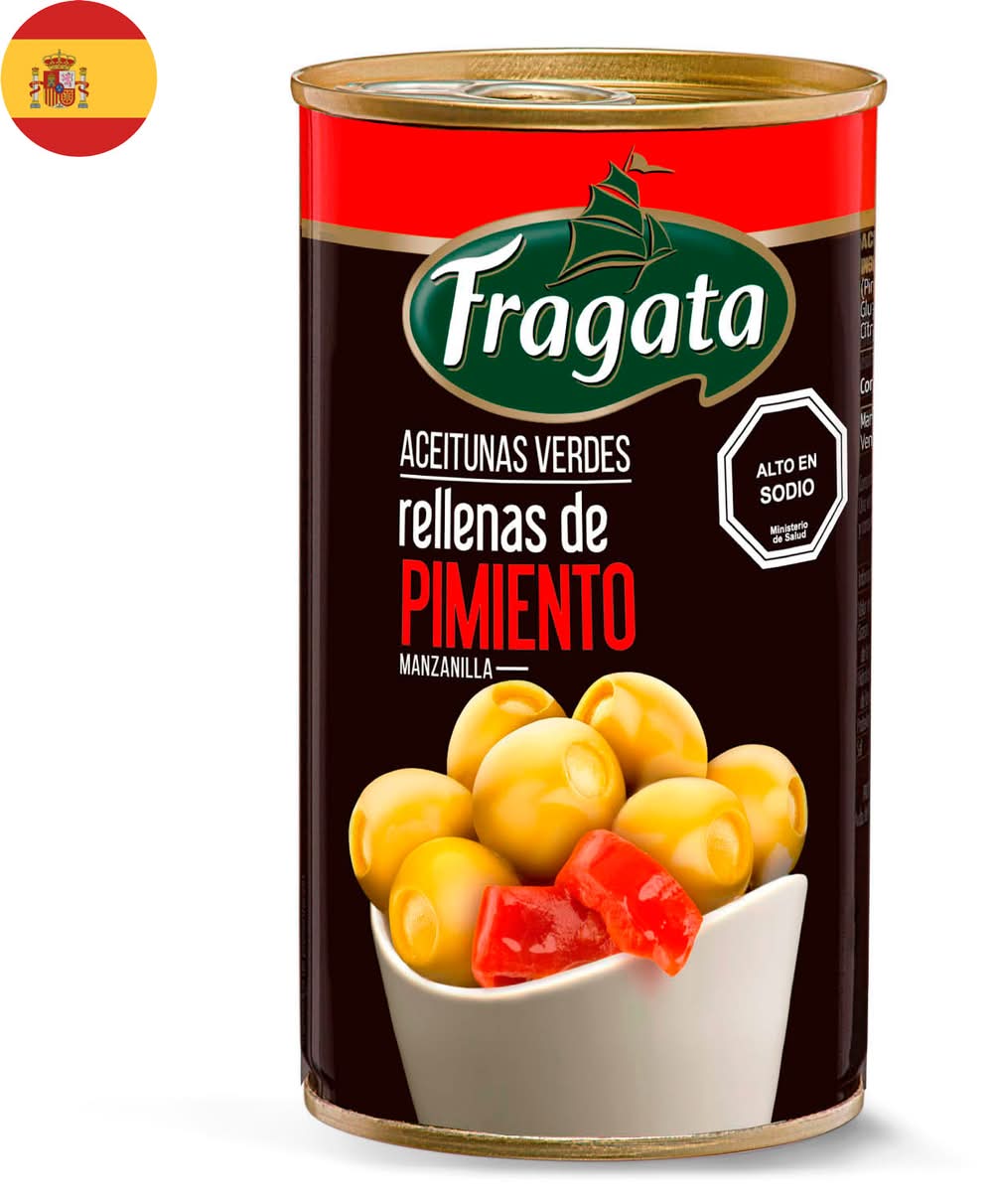 Fragata · Aceitunas verdes rellenas de pimiento (350 g)
