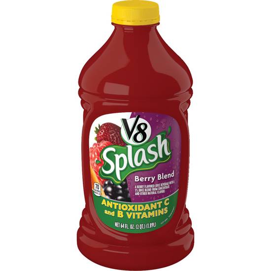 Order V8 Splash Berry Blend (64 oz) food online from Rite Aid store, Shawnee on bringmethat.com