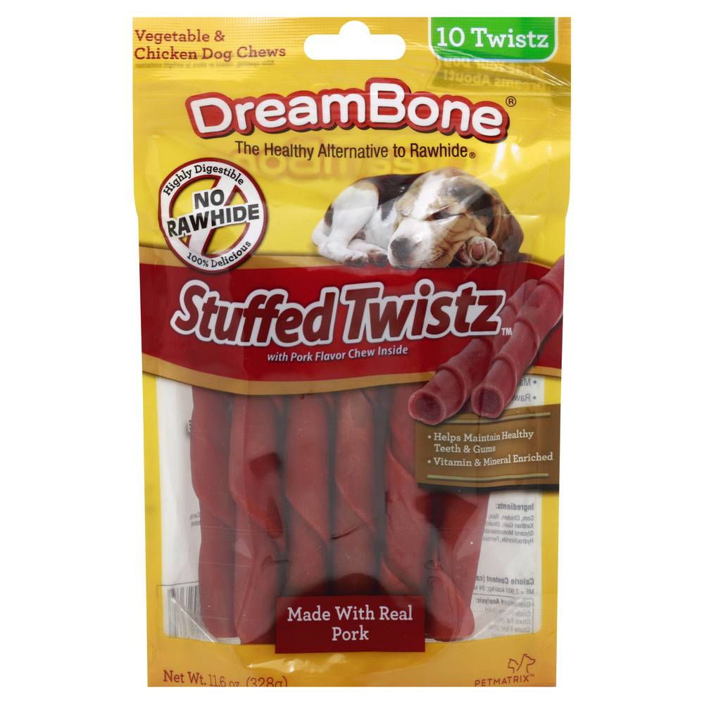 Dreambone Vegetable & Chicken Dog Chews, (10 ct)