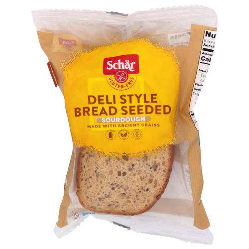 Schar Gluten Free Seeded Deli Style Sourdough Bread