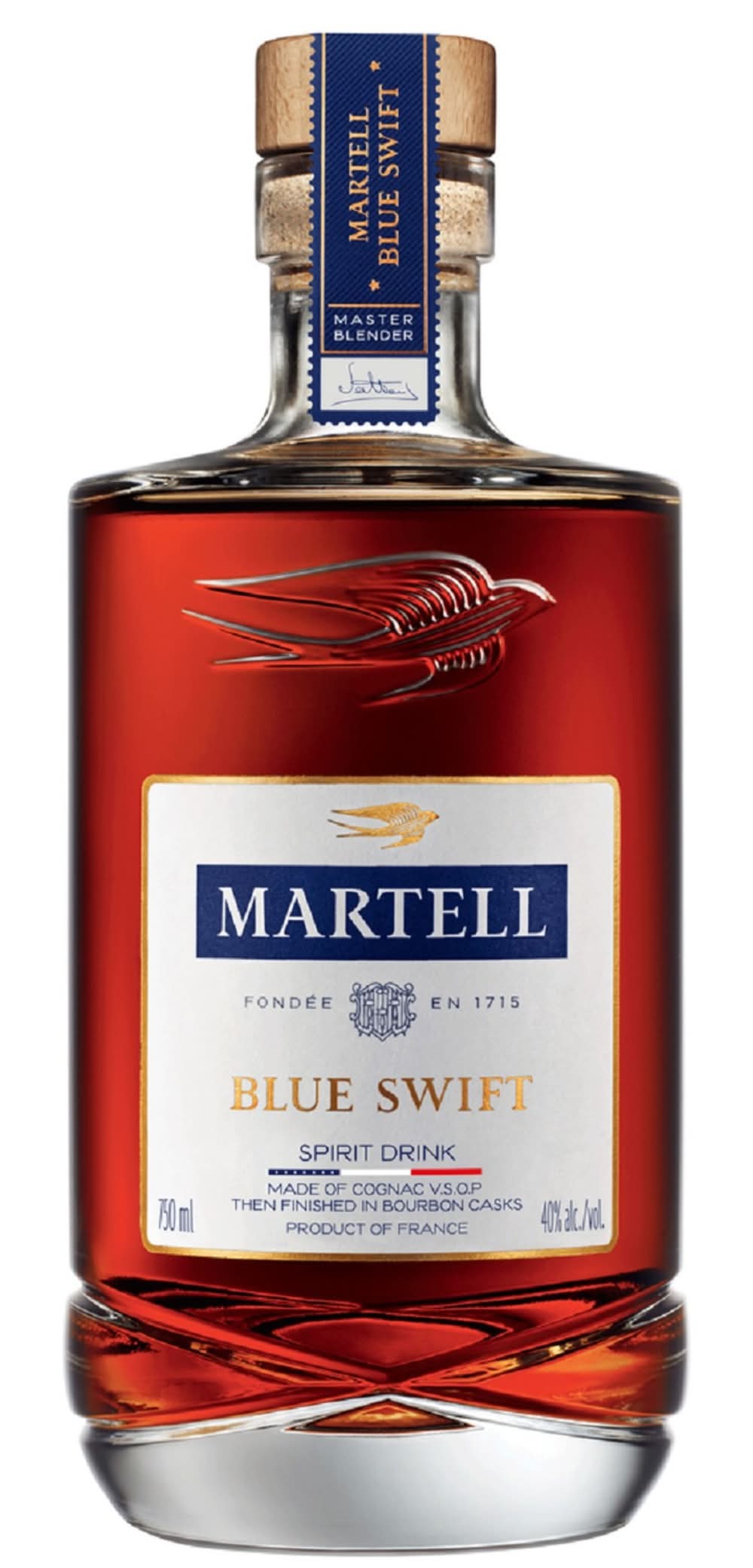 Martell Blue Swift Cognac Spirit Drink (750 ml)