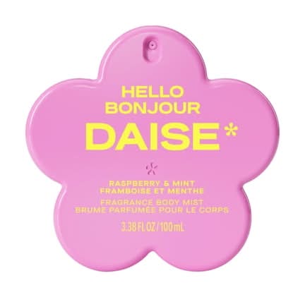 Daise Hello Bonjour Fragrance Body Mist, Raspberry-Mint (100 ml)