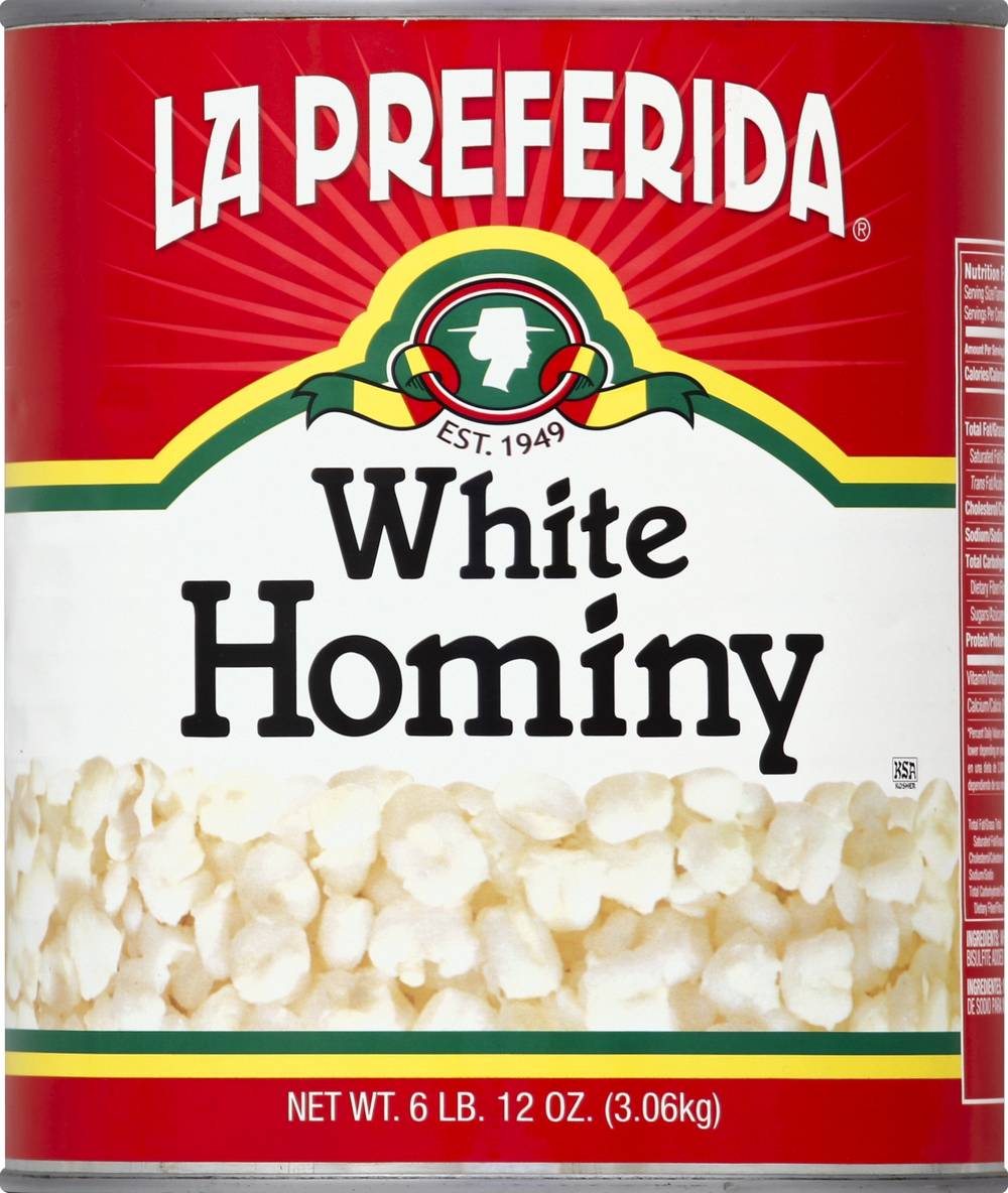 La Preferida White Hominy (6.75 lbs)