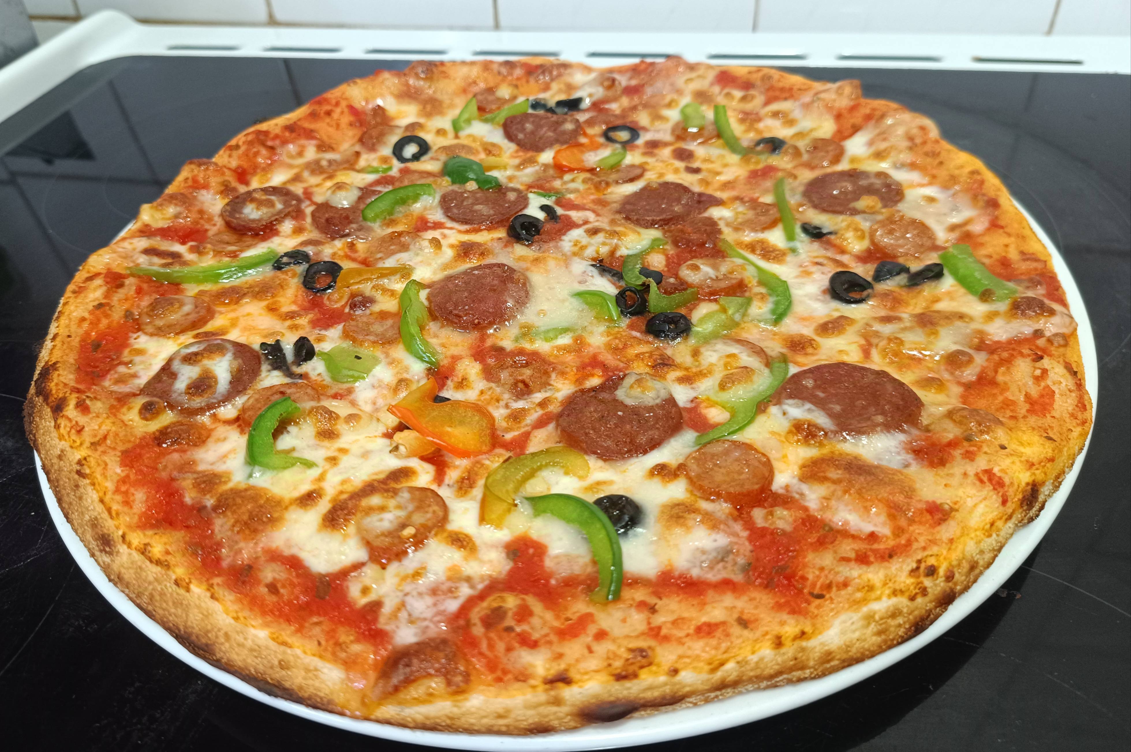 Pizza mexicaine 🍕🧀🫑