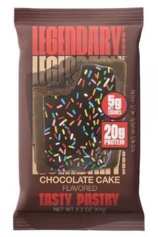 Legendary Foods Tasty Pastry Cake Style Chocolate Cake 2.2oz