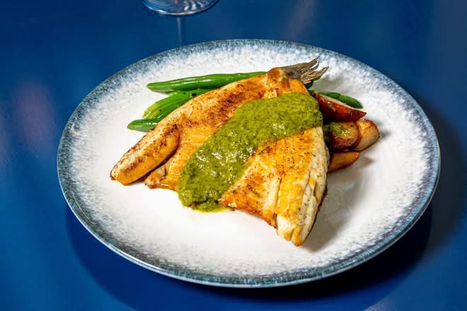 Grilled Mediterranean Sea Bass