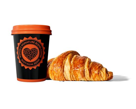 Croissant and Coffee