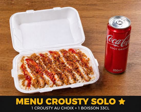 Menu crousty solo