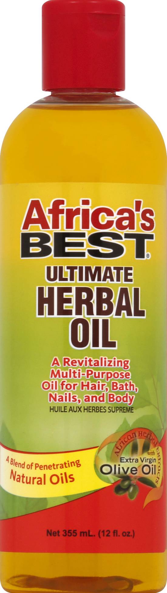 Africa's Best Revitalizing Multi-Purpose Herbal Oil (12 fl oz)