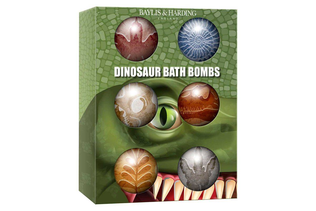 Baylis & Harding Dinosaur Bath Bombs Gift Set (6 pack)