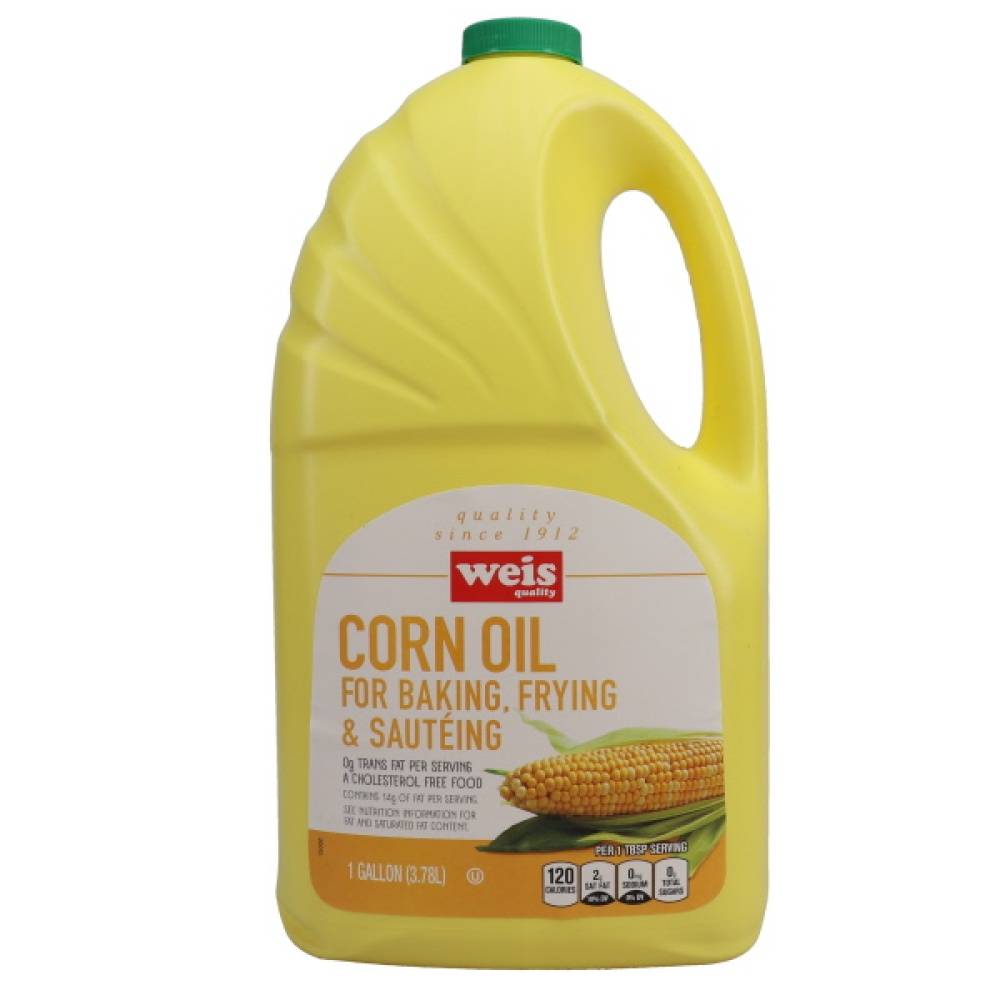 Weis Quality Oil Corn - for Baking Frying & Sauteing