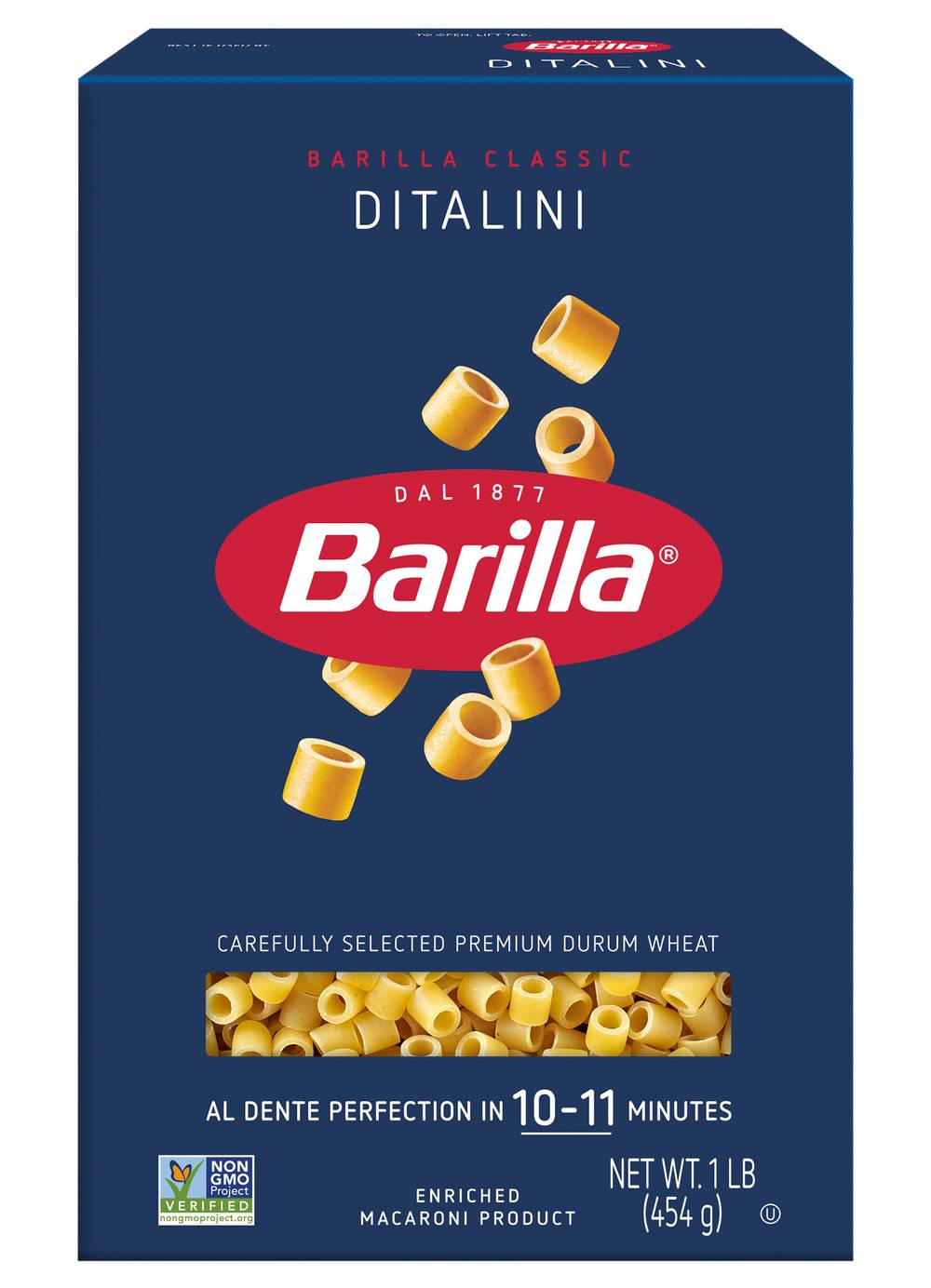 Barilla Classic Ditalini Pasta (1 lbs)