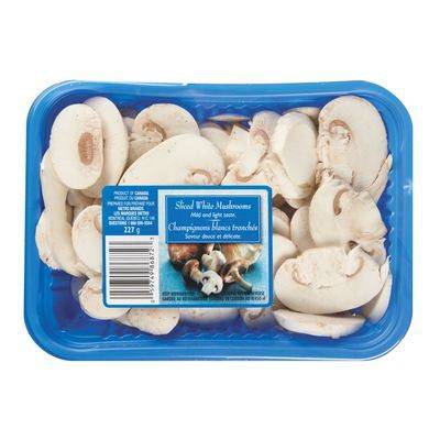 Sliced White Mushrooms (227 g)