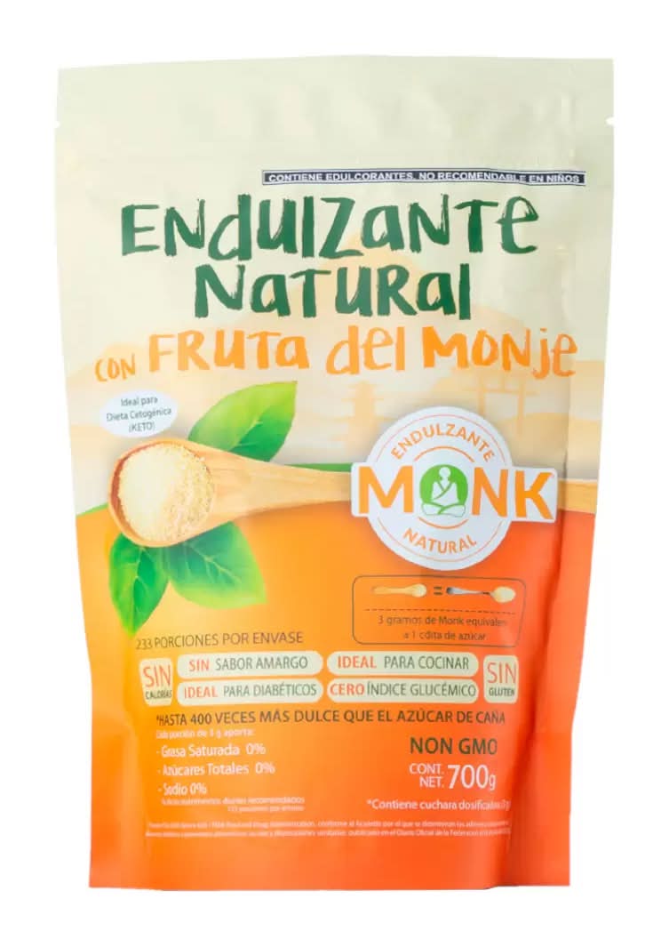 Monk · Endulzante natural, fruta del monje (700 g)