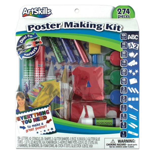 Artskills Poster-Making Kit (274 ct)