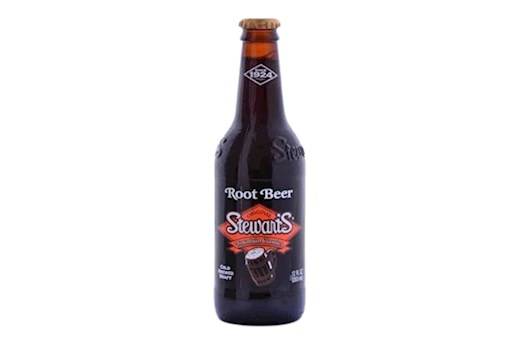 Bouteille stewart’s originale bière à la racine / Stewart's Original Bottle Root Beer