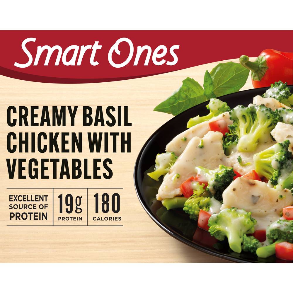 Smart Ones Creamy Basil Chicken With Broccoli (9 oz)