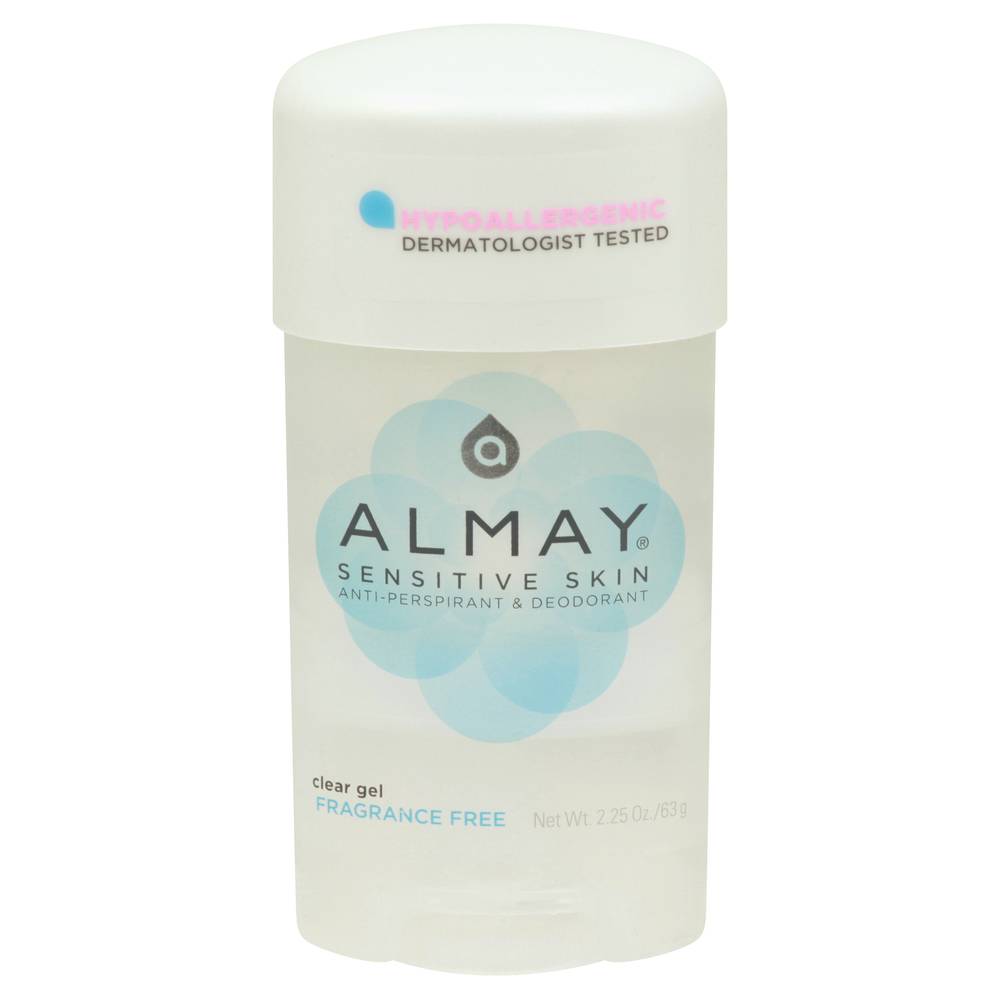 Almay Sensitive Skin Clear Gel Anti Perspirant Deodorant (2.3 oz)