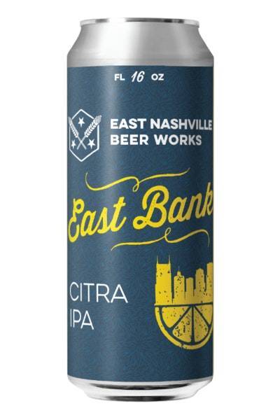 East Nashville Beer Works East Bank Citra Ipa (4x 16oz cans)