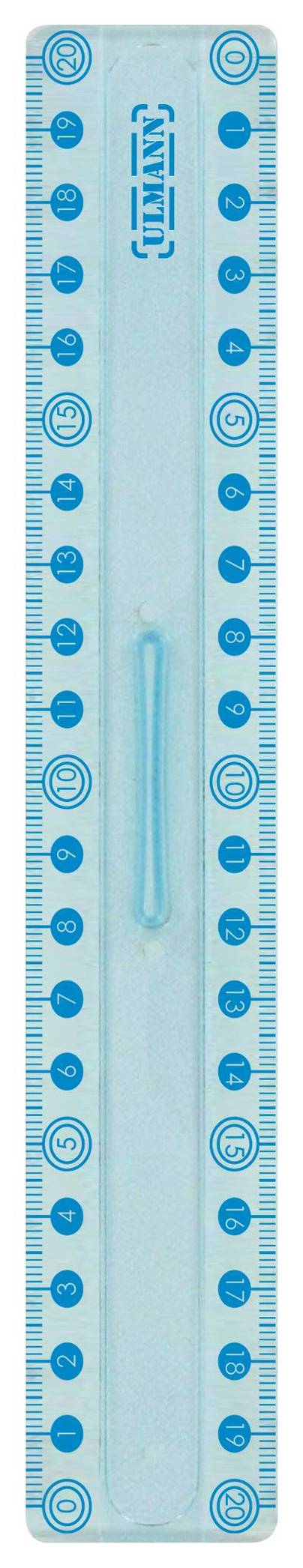Pochette double decimetre incassable