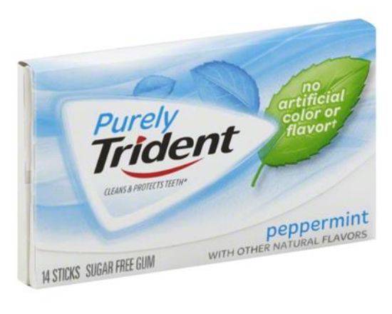 Purely Trident Peppermint Gum