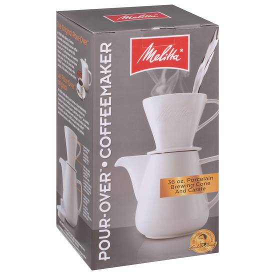 Melitta Pour-Over 36 oz Coffee Maker (white) | Delivery Near You