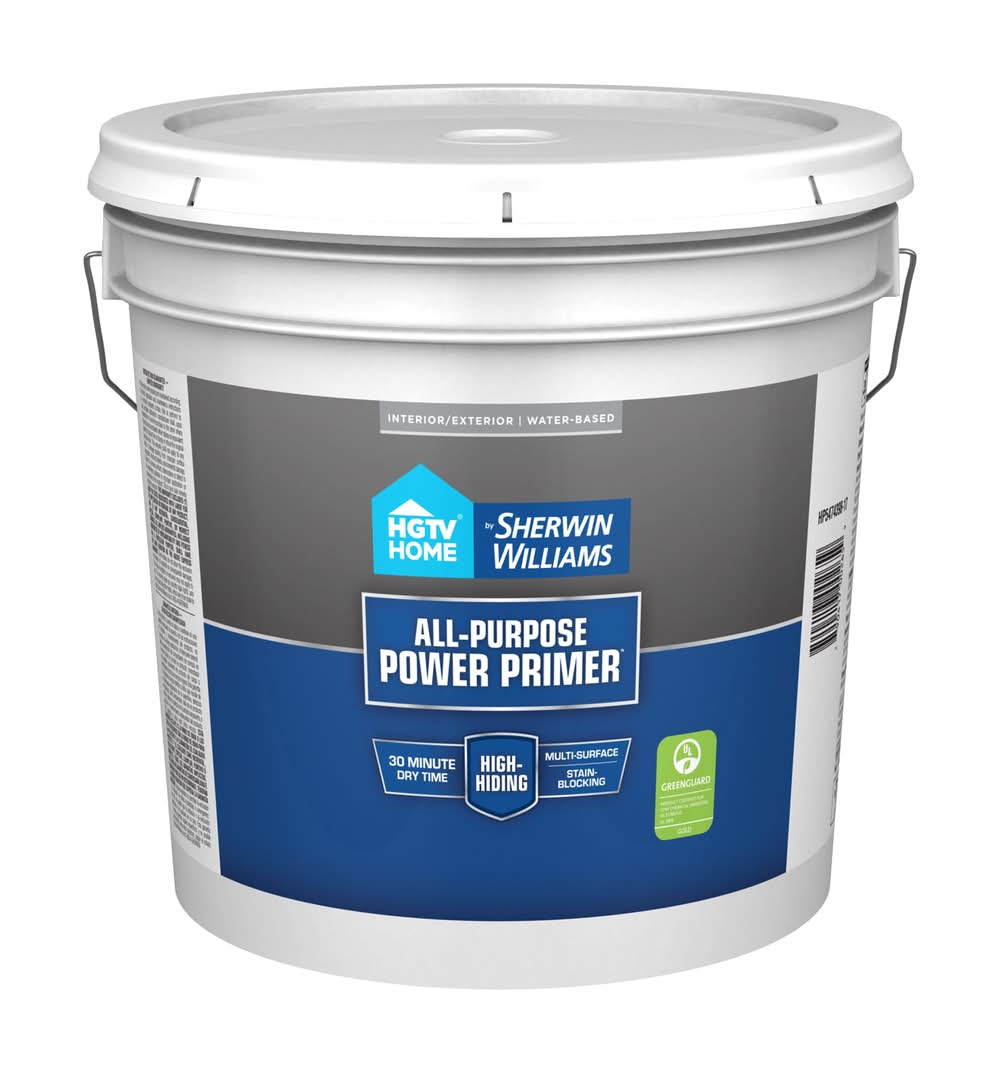 HGTV HOME by Sherwin-Williams All-Purpose Power Interior/Exterior High hiding Water-based Wall and Ceiling Primer ( 2-gallon )