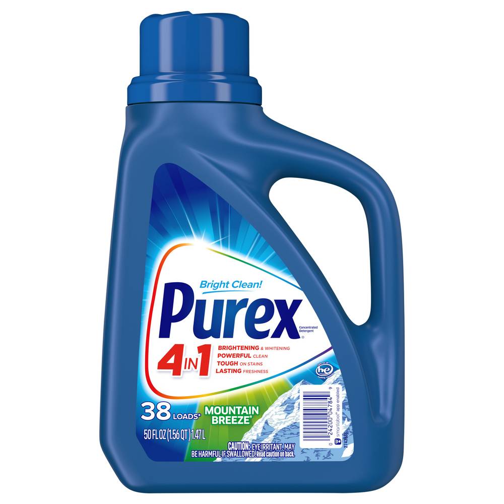 Purex Mountain Breeze Laundry Detergent (50 fl oz)